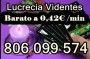 Tarot bueno y Barato de Lucrecia. 806 099 574. a 0,42€/min.