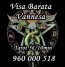 Oferta Tarot Visa Vanessa  960 000 518 desde 5€ 10 mtos, las 24 horas a su disposición