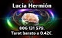 Vidente económica Lucia Hermión. 806 131 579. Tarot barato y videncia a 0,42€.