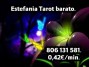 Vidente barata Estefania Tarot barato. 806 131 581. 0,42€/min.