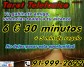 vidente natural a solo 30 minutos a 6 euros+ 5 minutos gratis