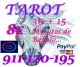 Tarot  8€ los 45 min  dudas y conflictos amorosos