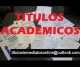 VENDO TITULOS ACADEMICOS  titulosacademicosonline@outlook.com